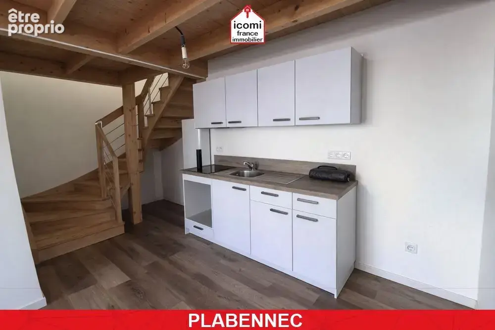 Finistere - plabennec (29860) - a vendre - appartement t2 duplex 34m² - dalle beton - 1 chambre - belle oportunite a saisir rapi - photo 8