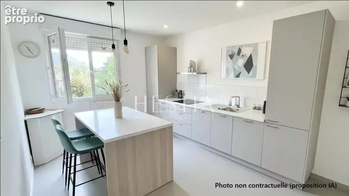 Le Bourget du lac, dernier étage, T5/T6 duplex de 134m² avec parking et 2 garages - photo 16