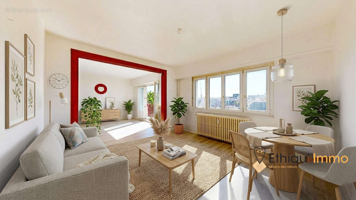 Appartement 92 m² à Strasbourg  - photo 4