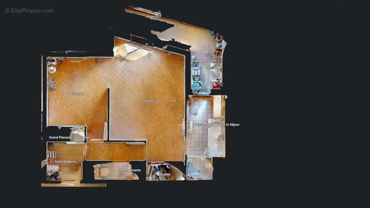 Appartement à PARIS-19E