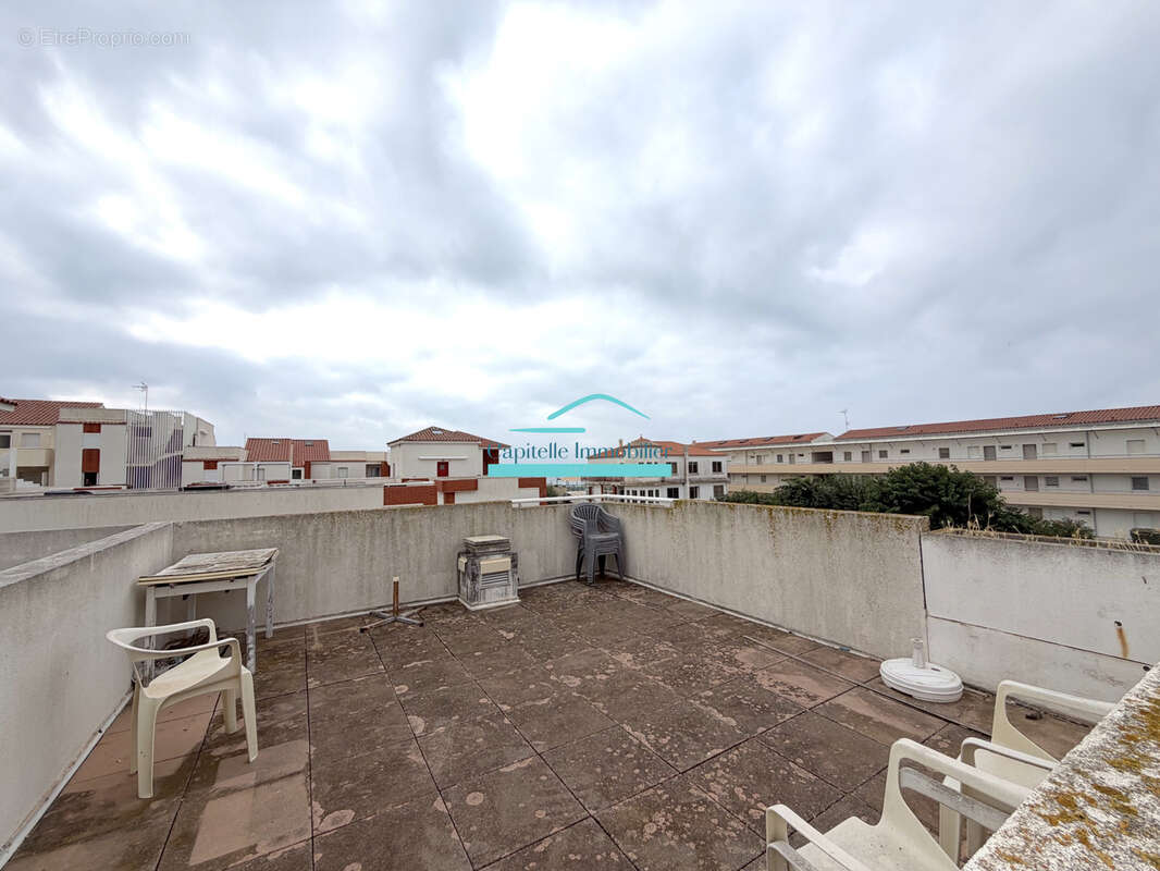 Frontignan Plage, Appartement T2 avec Terrasse et Solarium - photo 7
