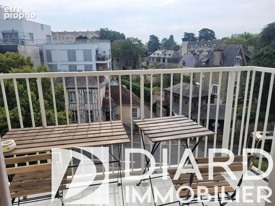 Appartement T2 Rennes 51 m2 dernier étage avec terrasse - photo 7