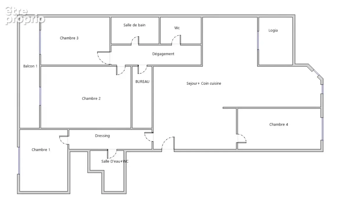 Appartement familial  avec 4 chambres situé dans le quartier Greffulhe - photo 14