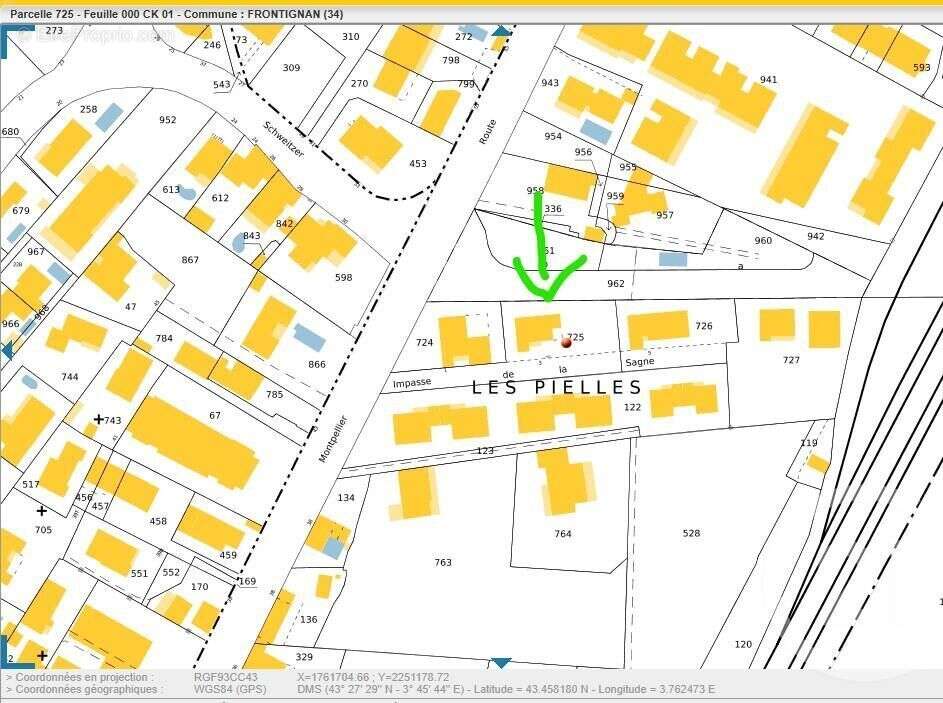 Maison à FRONTIGNAN