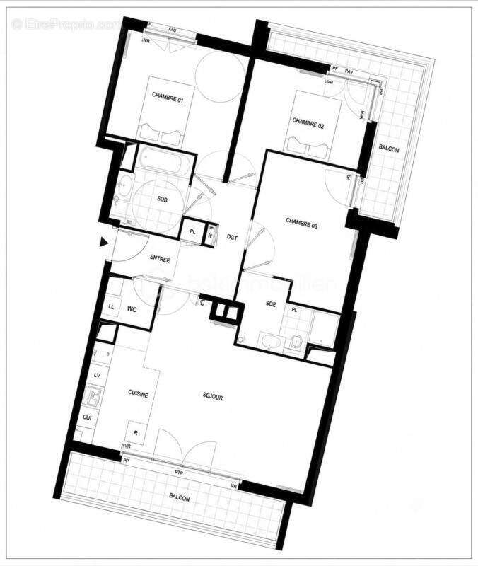 Châtenay-Malabry – Appartement familial de standing (2020) avec balcons - photo 9