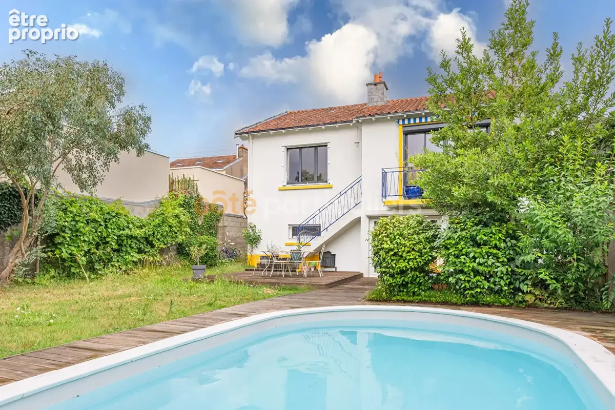 Nantes/marriere -- maison familiale -- 5 chambres -- jardin  piscine ouest -- en impasse - photo 2
