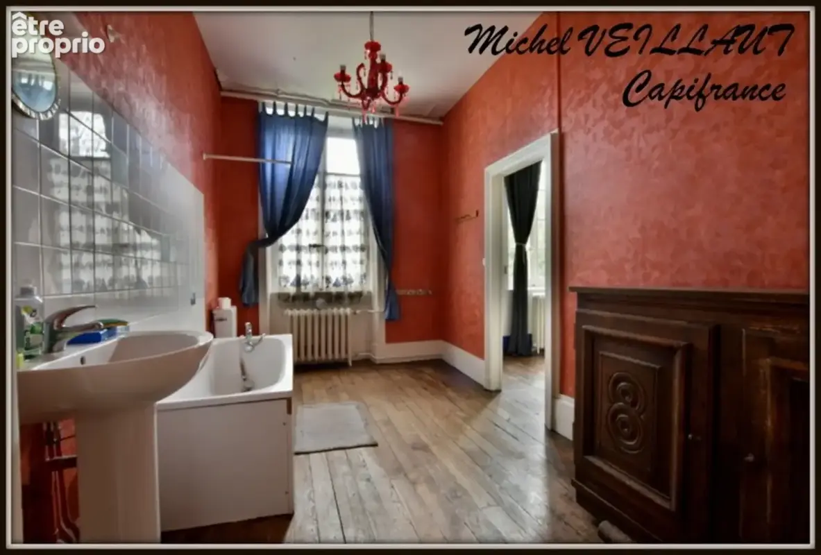 Propriété à vendre avec bâtisse de 15 pièces, 2 gîtes, terrain 7390 m², VILLENEUVE SUR ALLIER (03) - photo 18