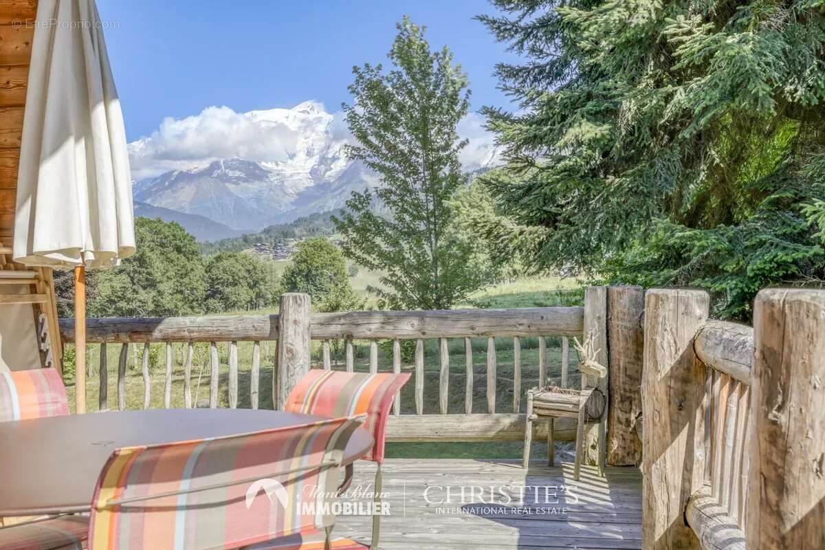Chalet combloux face au mont blanc - photo 5