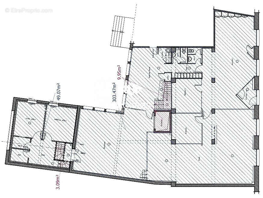 PLAN RDC - Commerce à ORLEANS