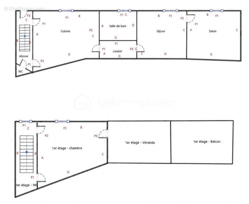 Maison de village 75 m² – terrasse panoramique – roiffieux (07100) - photo 18