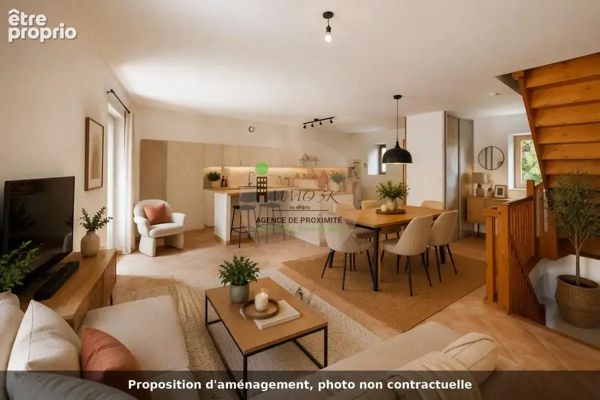 Maison 4 pièces 90 m² à vendre à Courzieu (69690) - photo 2