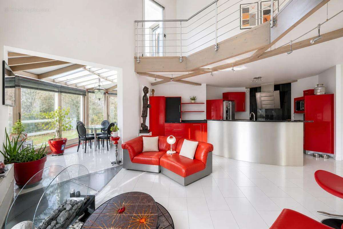 Maison d'architecte exceptionnelle, piscine et parc - photo 9
