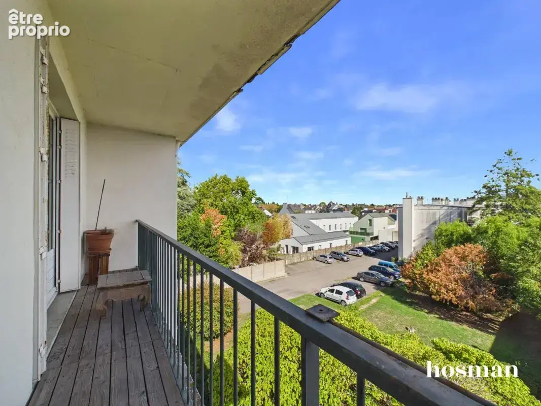 Appartement T3 de 72,59 m2 dernier étage avec balcon et garage - Entre Dalby et Toutes Aides à Nantes - photo 3
