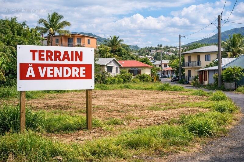 Terrain à SAINT-PIERRE