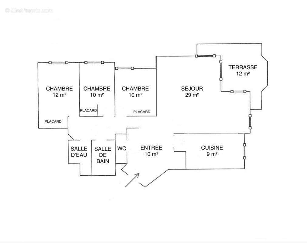 Appartement à CHATILLON