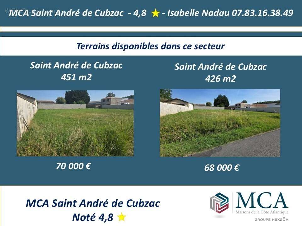 Terrain 1057 m² à Saint-Savin  - photo 2