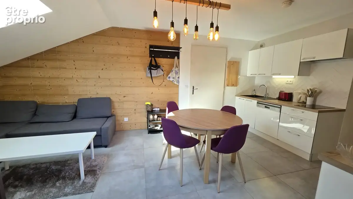 Coquet T2 rénové avec terrasse plein Sud   Au pied des pistes de Briançon - photo 2
