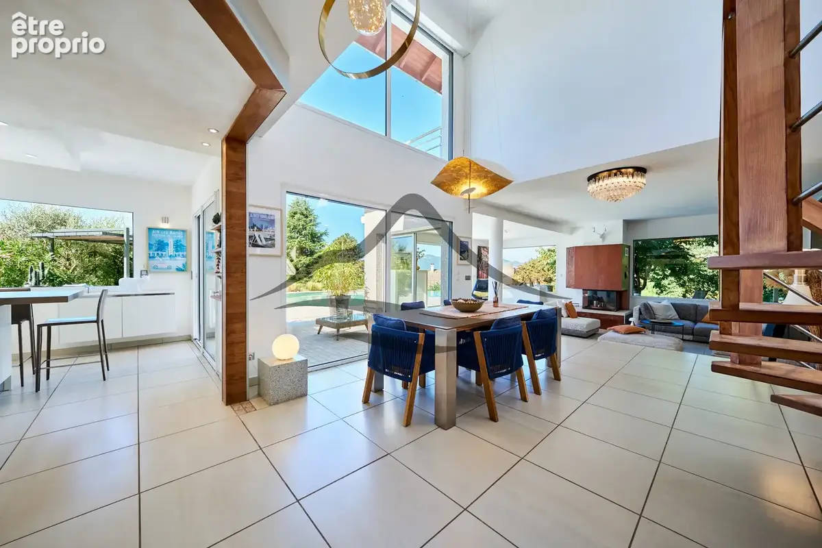 En Nouveauté Villa contemporaine d'exception - Vue lac panoramique, piscine à débordement - Pugny-Chatenod - photo 9