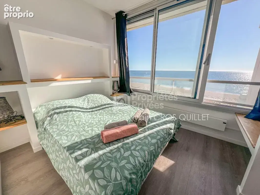 Appartement VUE MER DERNIER ETAGE Le Barcarès  42 m2 - photo 4