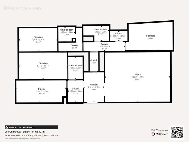 Appartement à MARSEILLE-4E