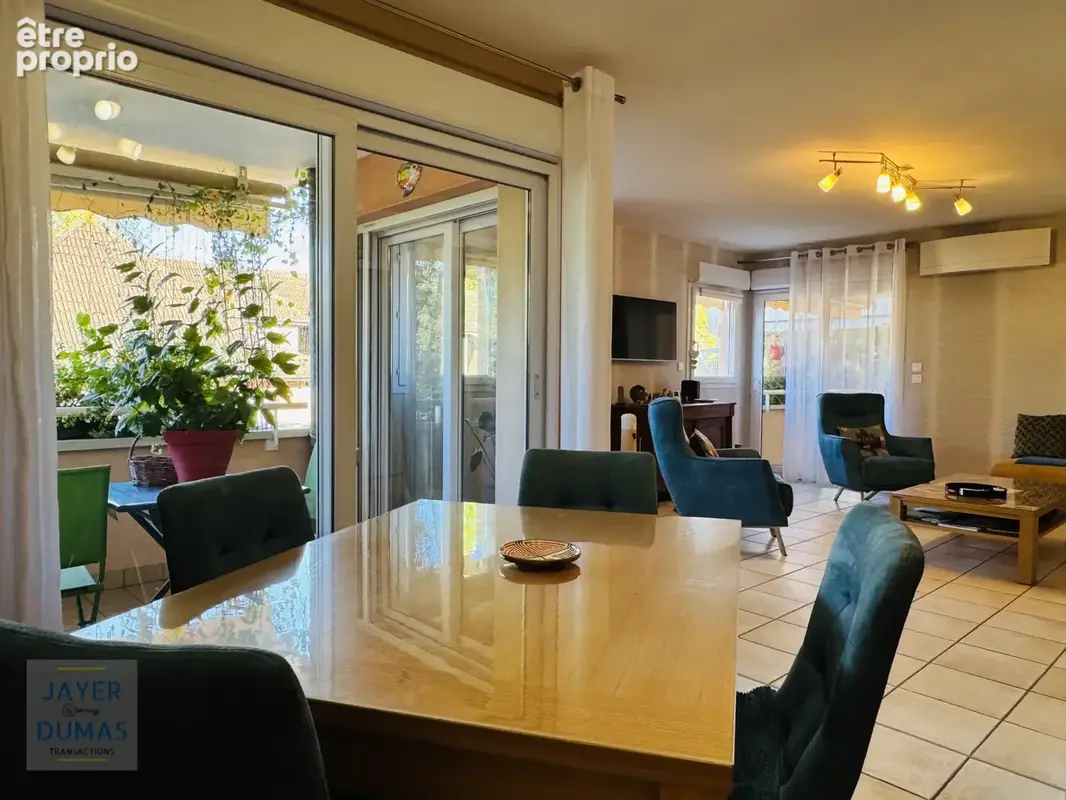  exclusivité - chalon-sur-saone - ile saint laurent - appartement 100 m2 - terrasses - garage - 2 parkings - photo 3