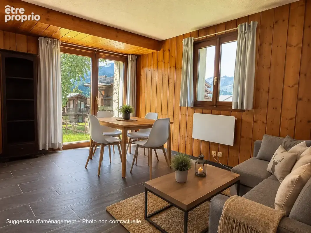 Crest-Voland coeur village - Studio 28 m2 - photo 5