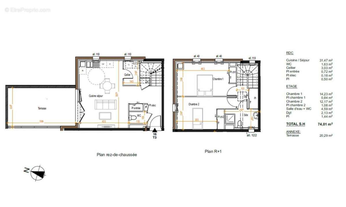 Appartement à YVRE-L'EVEQUE