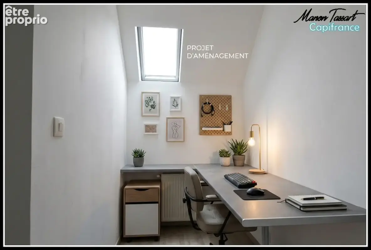 Maison de courée, semi individuelle de 77m² à Saint amand les eaux - photo 12