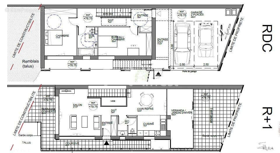 Terrain à BAILLY-ROMAINVILLIERS