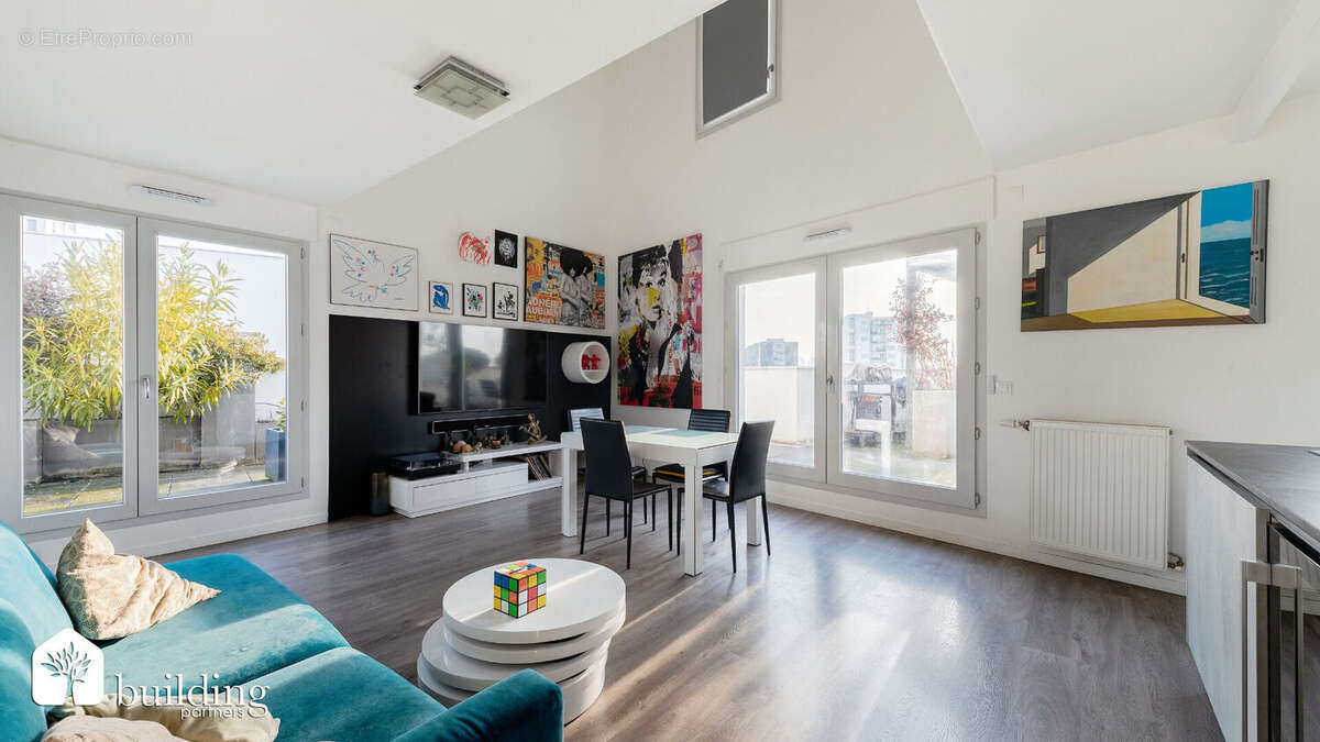 Asnières-sur-Seine Les Hauts d'Asnières - Duplex 5 pièces de 106,40 m² avec terrasse de 43,6 m² - photo 5