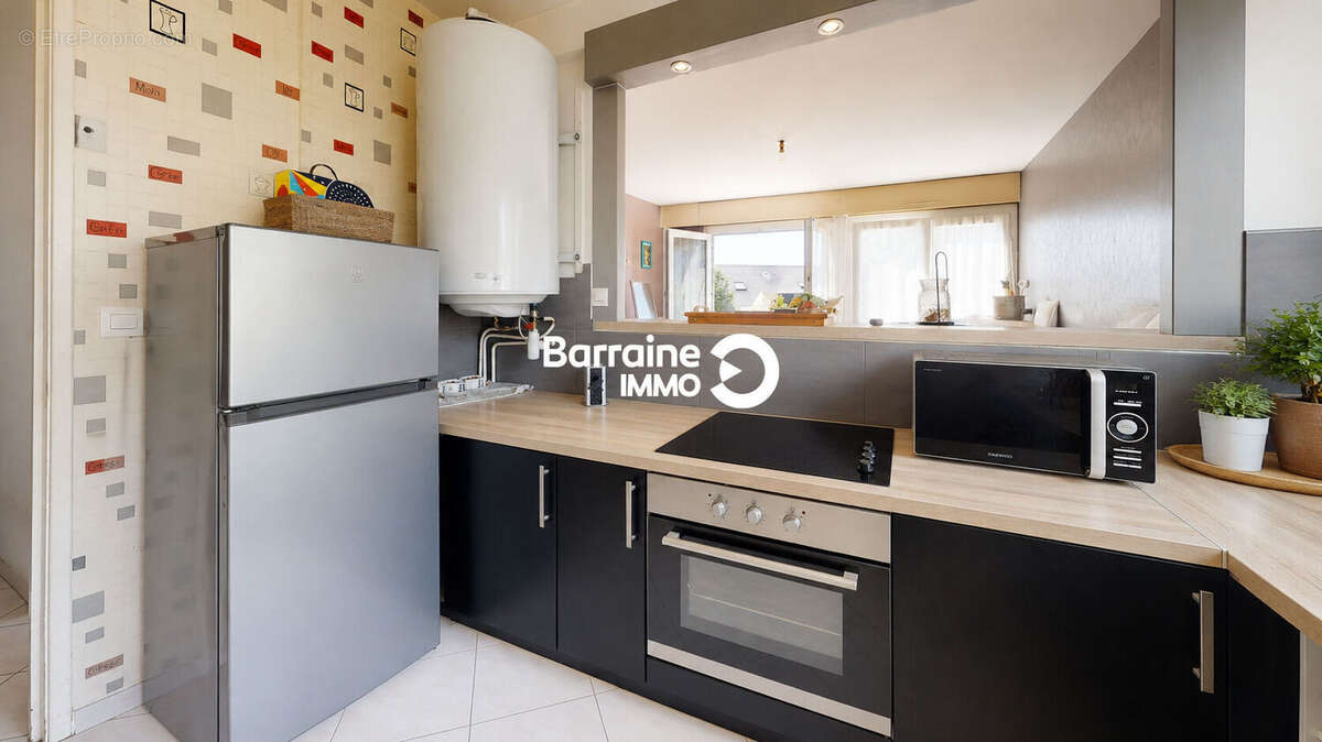 A vendre - barraine immo - appartement t2 - brest kerinou - ascenseur - photo 7
