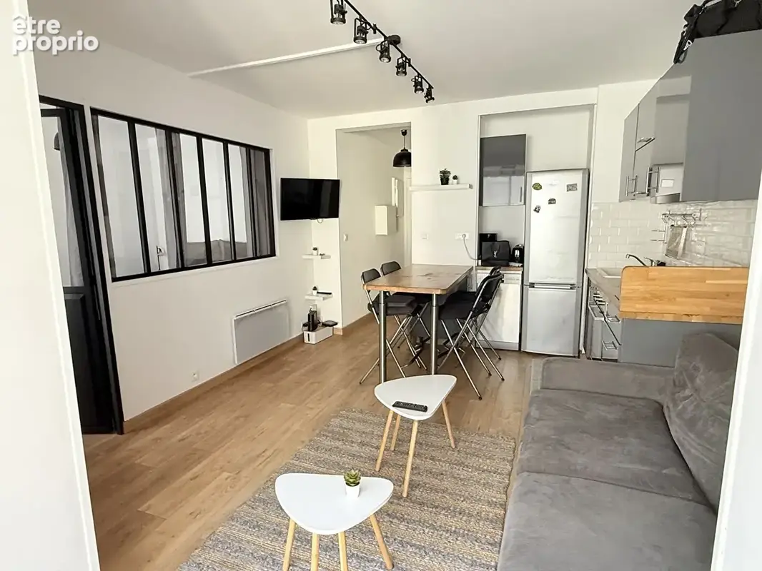 Studio 35 m² Mairie du KB 7 min métro Hopital du KB - photo 2