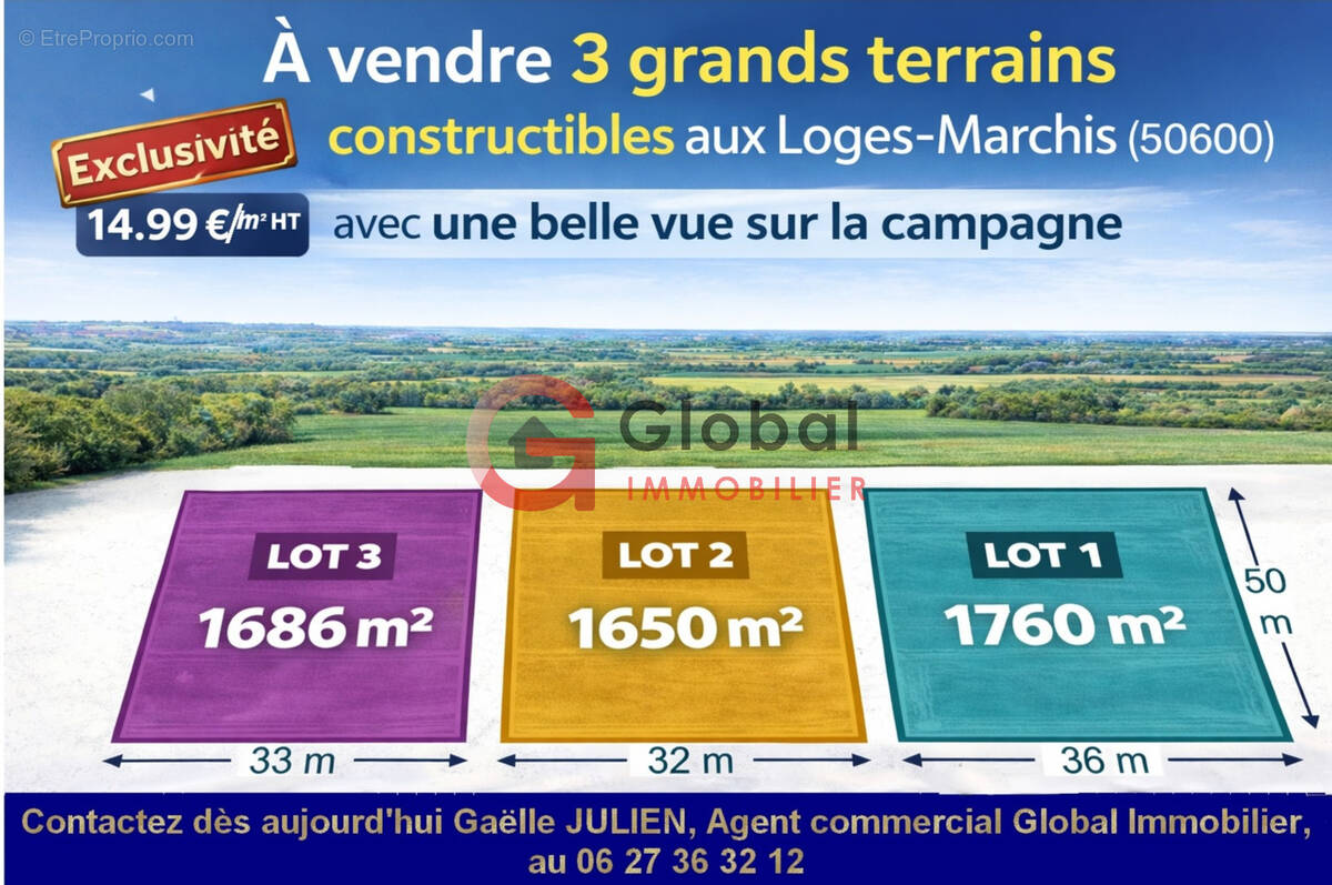 Terrain à LES LOGES-MARCHIS