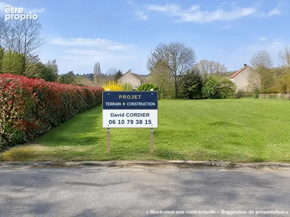 Photo Terrain à Montigny-Lencoup au prix de 55 000€
