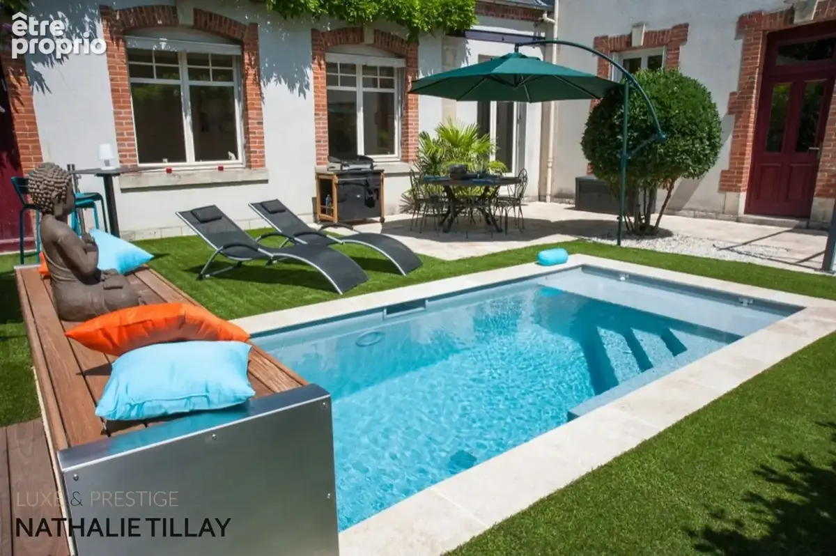 Orleans St Marceau, maison a vendre, jardin et piscine, climatisation, rénovée, parfait etat , coup de coeur - photo 5