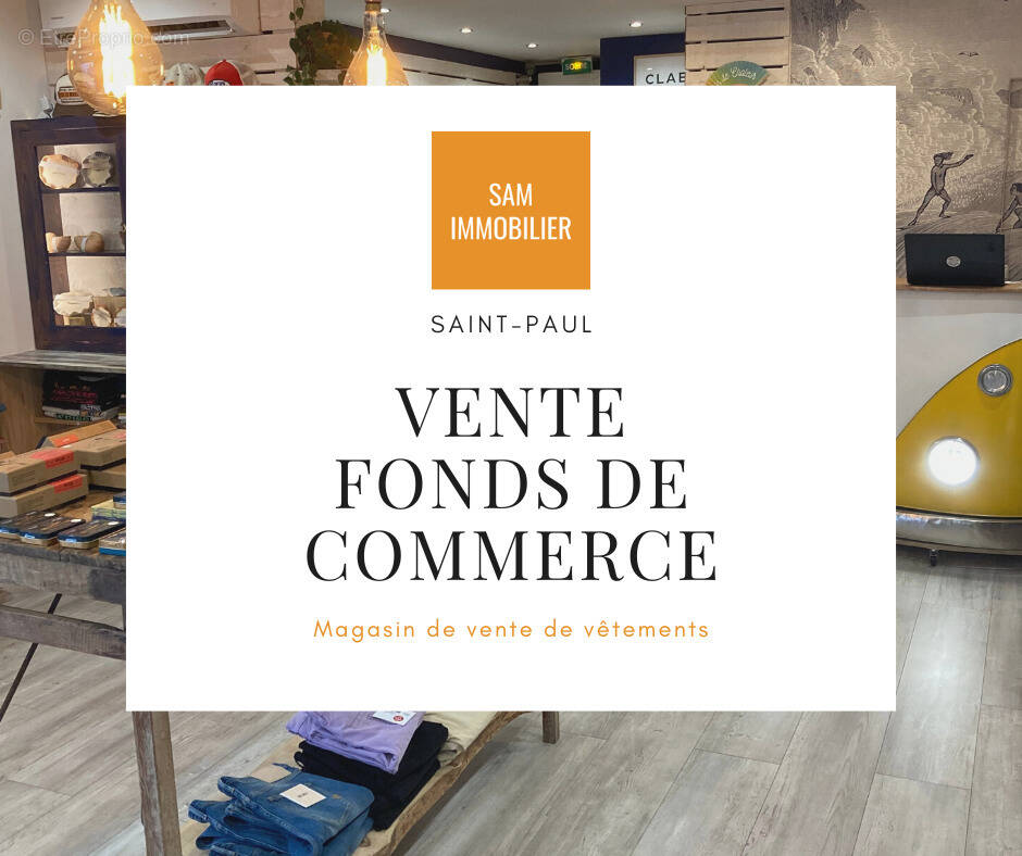 Commerce à SAINT-PAUL