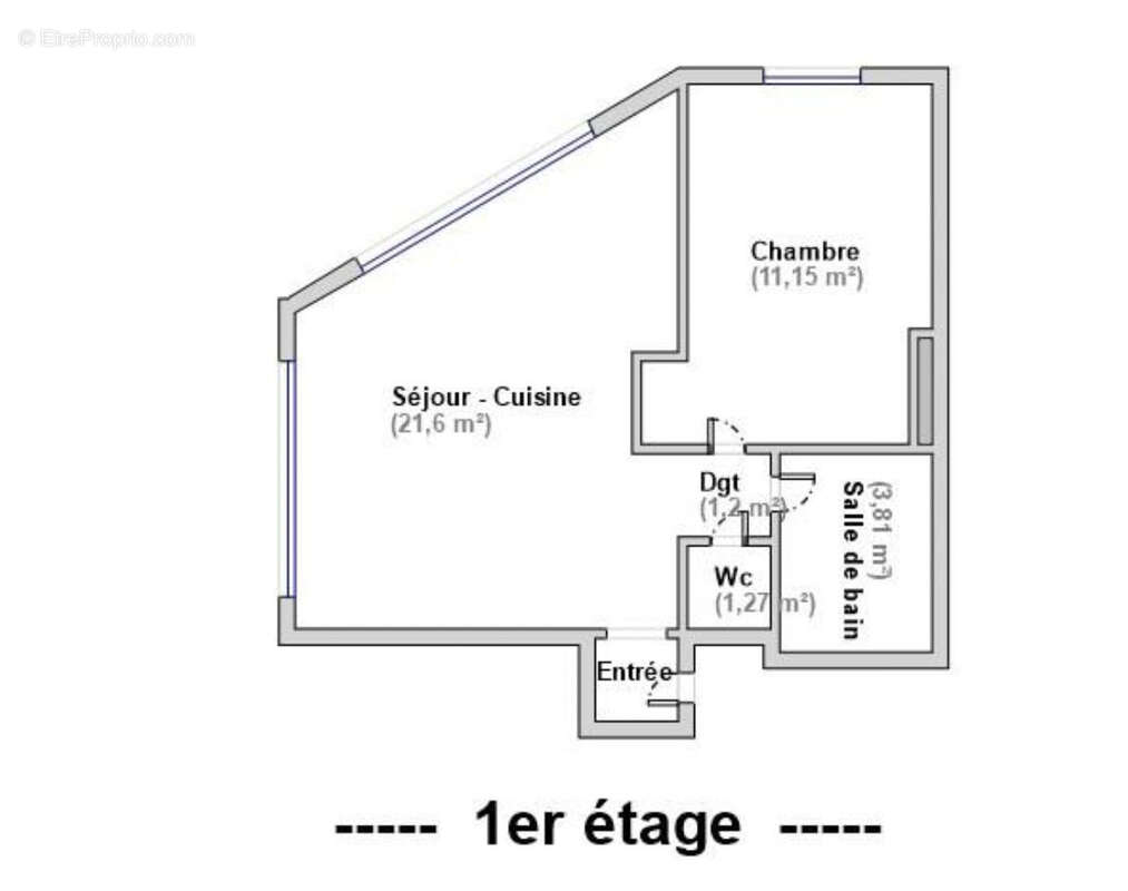 Appartement à PARIS-20E