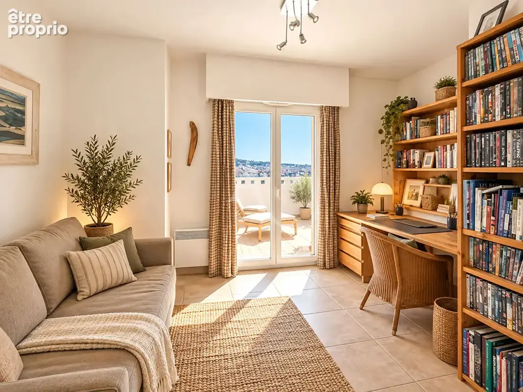 Exclusivite - cannes petit juas - villa sur le toit 125 m² - 4 chambres - terrasse 150 m² - piscine - photo 8