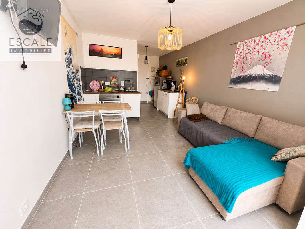 Vente grand studio cabine quartier les quilles a sete - photo 8