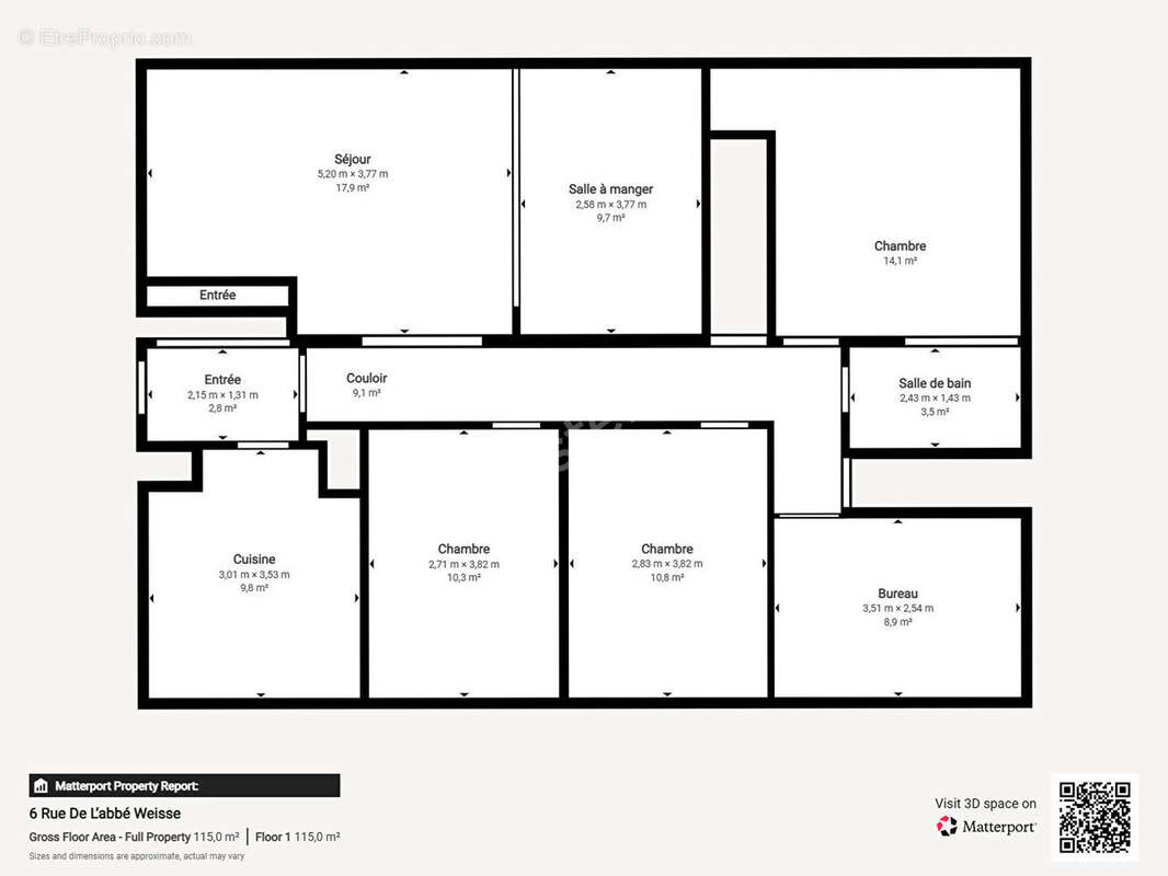 Maison individuelle Bening-Les-Saint-Avold 6 pièce(s) 101 m2 - photo 15