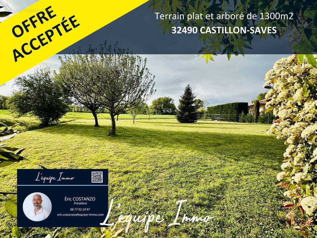 Terrain à L'ISLE-JOURDAIN