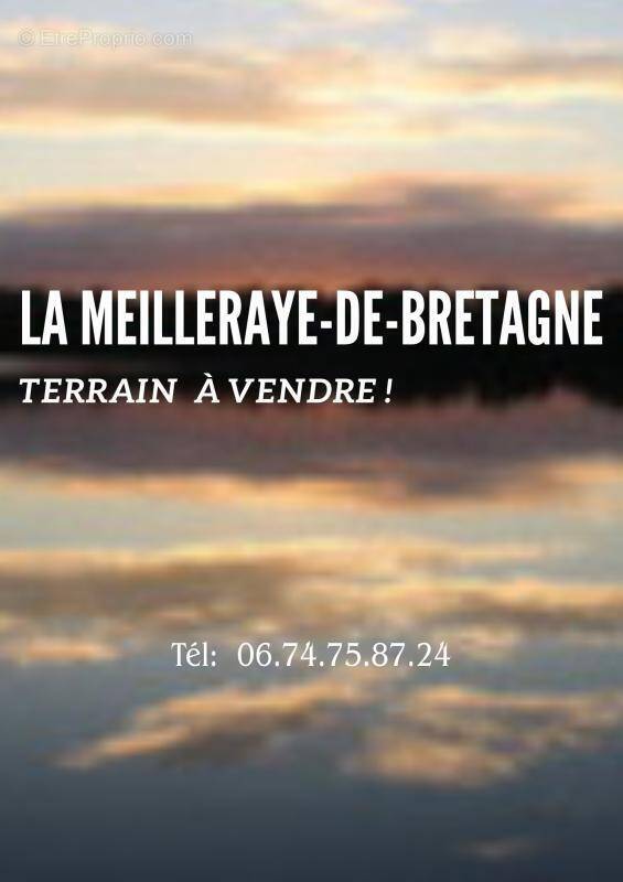 Terrain à LA MEILLERAYE-DE-BRETAGNE