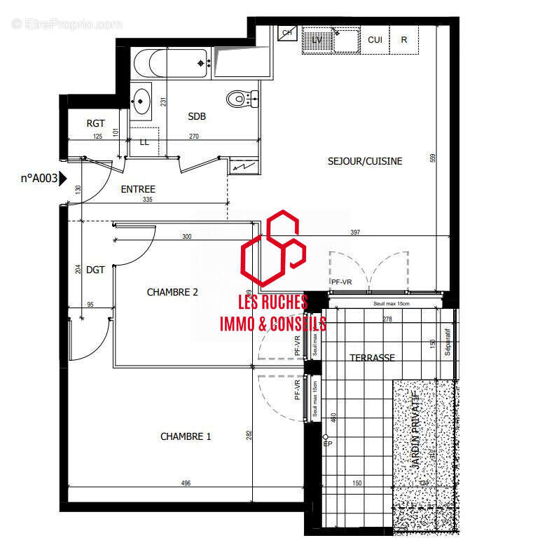 Appartement à QUINCY-SOUS-SENART