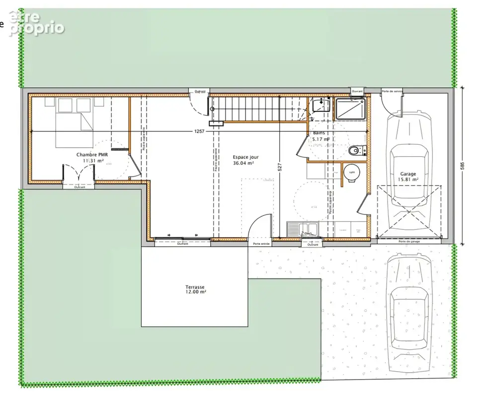 Projet de construction d'une maison neuve en hyper-centre de Colombier-Saugnieu - photo 3