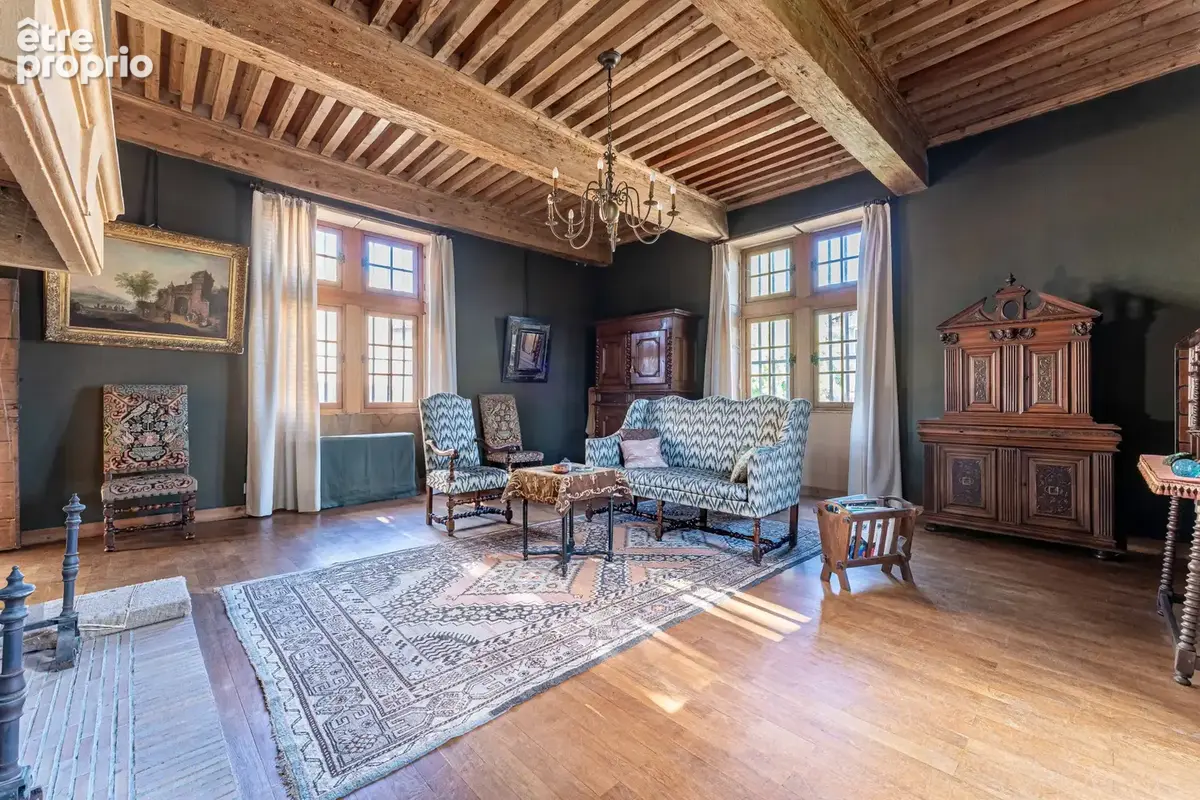 Maison Forte, Manoir d'exception au coeur du Beaujolais 350m2 - photo 2