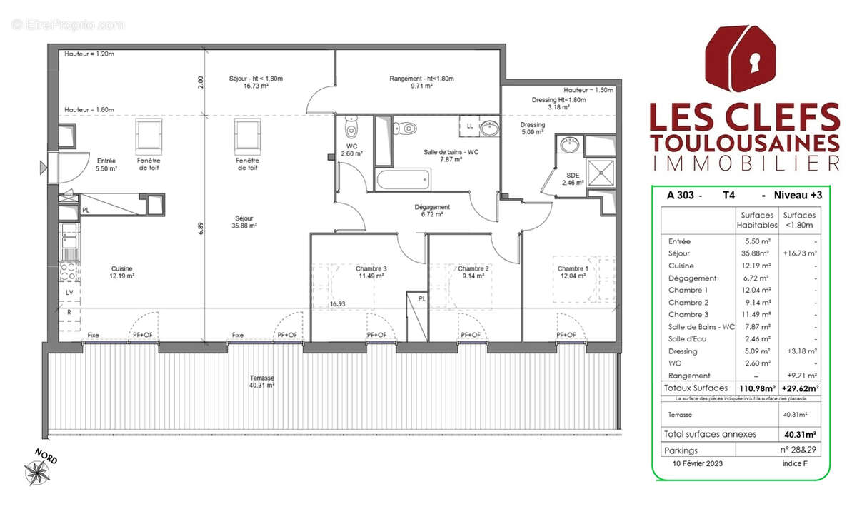 Appartement à CASTANET-TOLOSAN