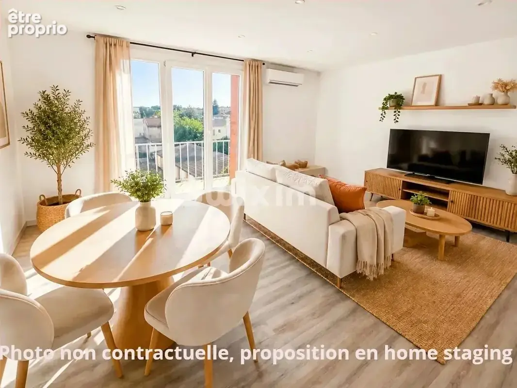 T3 rénovée avec balcon - photo 3