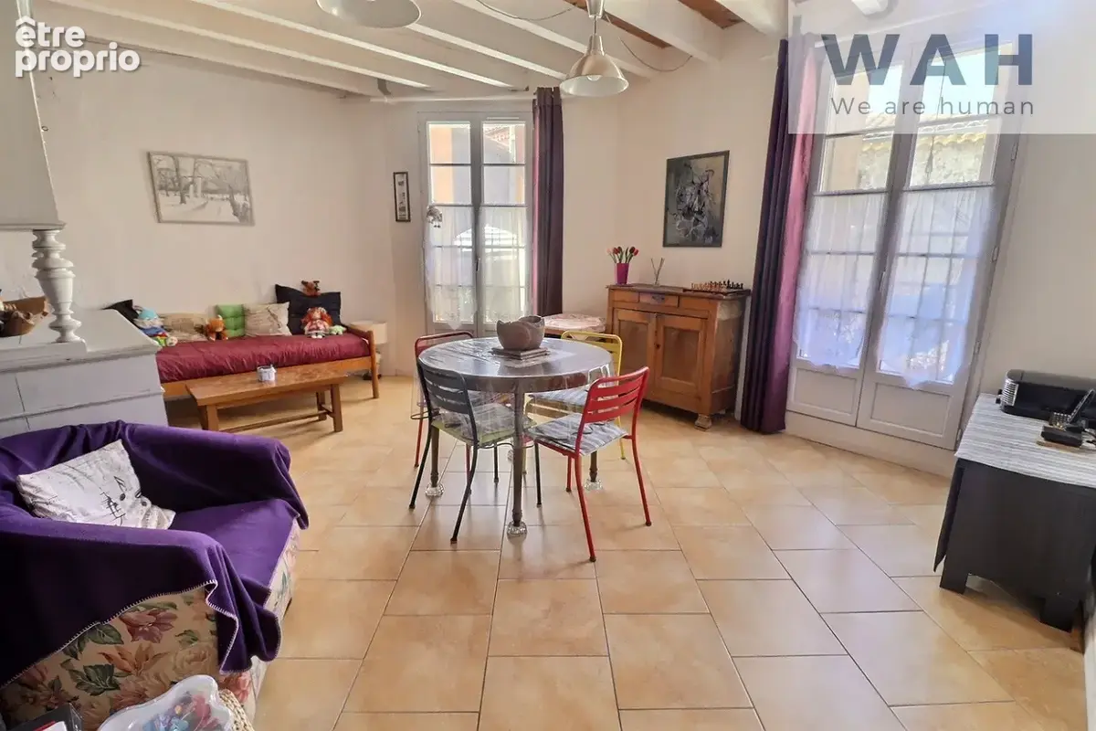 Vente maison de village en pierre 4 pieces  34230 paulhan - photo 2