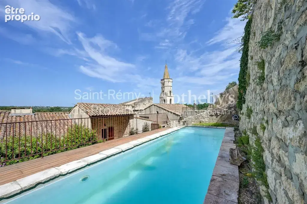 Superbe maison de village en pierre avec jardin, piscine et garages - photo 17