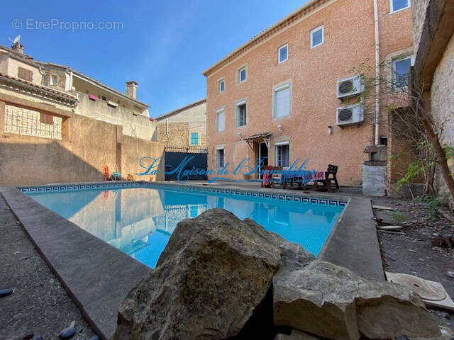Sud d'Alès, maison de village avec piscine et jardin - photo 2